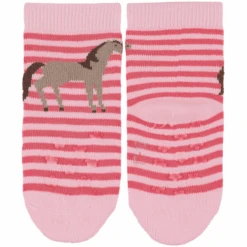 Sterntaler -Sterntaler sterntaler abs peutersokken double pack paard aardbei roze a409141 1