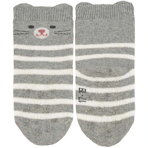 Sterntaler ABS Peutersokken Twin Pack Kat Licht Grijs 7 Sterntaler ABS Peutersokken Twin Pack Kat Licht Grijs - Afbeelding 5