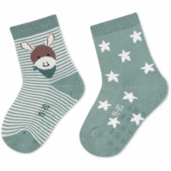 Sterntaler ABS Sokken Dubbelpak Emmi Groen -Sterntaler sterntaler abs sokken dubbelpak emmi groen a409181 3