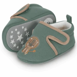 Sterntaler Baby Kruipschoentje Leeuw Donkergroen