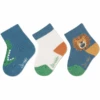 Sterntaler Baby Sokken 3-Pack Krokodil Medium Blauw -Sterntaler sterntaler baby sokken 3 pack krokodil medium blauw a409353