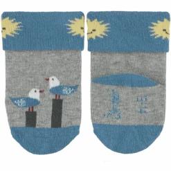 Sterntaler Baby Sokken 3-Pack Zeemeeuwen Licht Grijs Melange -Sterntaler sterntaler baby sokken 3 pack zeemeeuwen licht grijs melange a409358 1