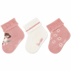 Sterntaler Baby Sokken 3-Pak Meisjes Licht Roze -Sterntaler sterntaler baby sokken 3 pak meisjes licht roze a409348 4