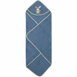 Sterntaler Badcape Emmilius Medium Blauw 100 X 100 Cm -Sterntaler sterntaler badcape emmilius medium blauw 100 x 100 cm a327077 3