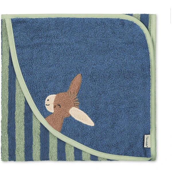 Sterntaler Badcape Emmilius Medium Blauw 80 X 80 Cm 3 Sterntaler Badcape Emmilius Medium Blauw 80 X 80 Cm