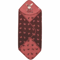 Sterntaler Badcape Emmily Lichtrood 80 X 80 Cm -Sterntaler sterntaler badcape emmily lichtrood 80 x 80 cm a327059 3