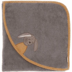 Sterntaler Badhanddoek 80 X 80 Cm Happy Grey
