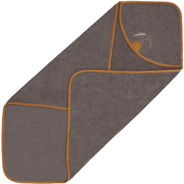 Sterntaler Badhanddoek 80 X 80 Cm Happy Grey 6 Sterntaler Badhanddoek 80 X 80 Cm Happy Grey - Afbeelding 4