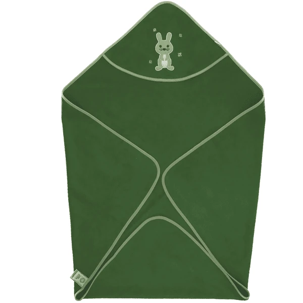 Sterntaler Badhanddoek Kinni Uni Donkergroen 100 X 100 Cm 6 Sterntaler Badhanddoek Kinni Uni Donkergroen 100 X 100 Cm - Afbeelding 4