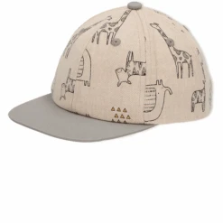 Sterntaler Baseballpet Safari -dieren Beige