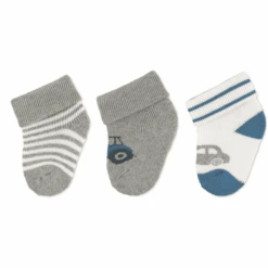 Sterntaler First Baby Socks 3-Pack Light Grey -Sterntaler sterntaler first baby socks 3 pack light grey a409331 4