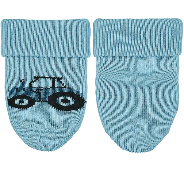 Sterntaler First Baby Socks 3-Pack Vehicles Sky Blue 5 Sterntaler First Baby Socks 3-Pack Vehicles Sky Blue - Afbeelding 3