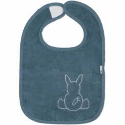 Sterntaler GOTS Klittenband Slabbetje Dubbelpak Emmi Grijs-blauw -Sterntaler sterntaler gots klittenband slabbetje dubbelpak emmi grijs blauw a351319 4