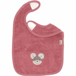 Sterntaler GOTS Klittenband Slabbetje Dubbelpak Mabel Roze -Sterntaler sterntaler gots klittenband slabbetje dubbelpak mabel roze a351321 2