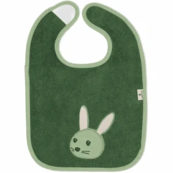 Sterntaler GOTS Klittenband Slabbetje Kinni Donkergroen -Sterntaler sterntaler gots klittenband slabbetje kinni donkergroen a351307 3