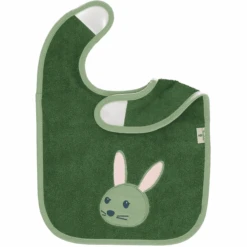 Sterntaler GOTS Klittenband Slabbetje Kinni Donkergroen -Sterntaler sterntaler gots klittenband slabbetje kinni donkergroen a351307 4