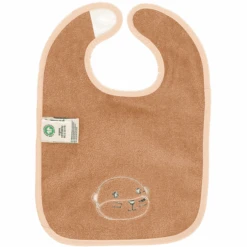 Sterntaler GOTS Klittenband Slabbetje Otti Bruin -Sterntaler sterntaler gots klittenband slabbetje otti bruin a351312 2