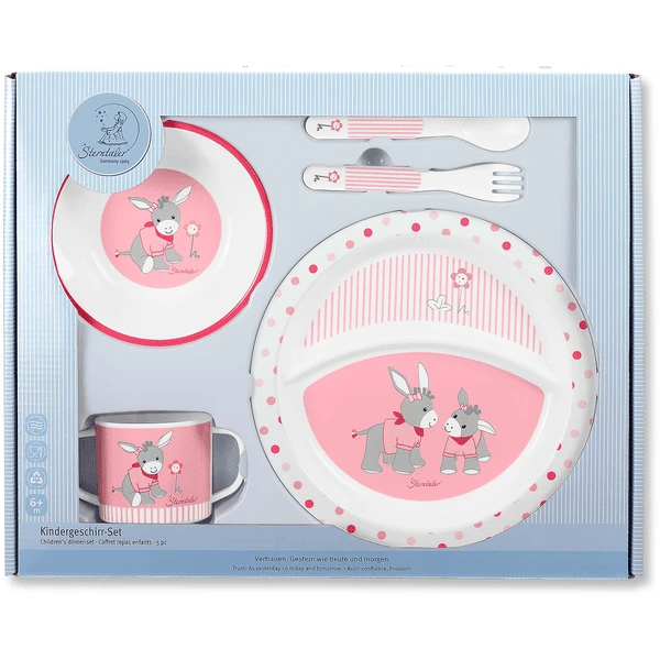 Sterntaler Kinderservies Set Emmi Girl 4 Sterntaler Kinderservies Set Emmi Girl - Afbeelding 2