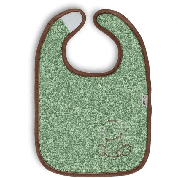 Sterntaler Klittenband Slabbetje Dubbelpak Hond Groen 6 Sterntaler Klittenband Slabbetje Dubbelpak Hond Groen - Afbeelding 4