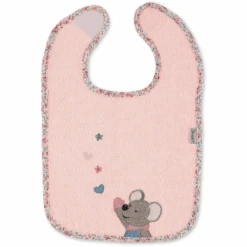 Sterntaler Klittenband Slabbetje Mabel Zacht Roze