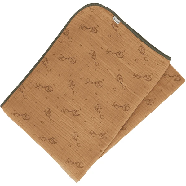 Sterntaler Mousseline Knuffeldeken Eddy Roest 120 X 120 Cm 5 Sterntaler Mousseline Knuffeldeken Eddy Roest 120 X 120 Cm - Afbeelding 3