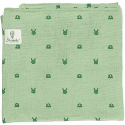 Sterntaler Mousseline Knuffeldeken Kinni+Kalla Medium Groen 120 X 120 Cm -Sterntaler sterntaler mousseline knuffeldeken kinnikalla medium groen 120 x 120 cm a351418 1