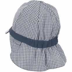 Sterntaler Omkeerbare Peaked Cap Vichy/Uni Marine -Sterntaler sterntaler omkeerbare peaked cap vichy uni marine a408322 2