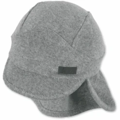 Sterntaler Peaked Cap Met Nekbeschermer Badstof Rookgrijs -Sterntaler sterntaler peaked cap met nekbeschermer badstof rookgrijs a408443 4