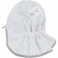 Sterntaler Peaked Cap Met Nekbeschermer Dieren Wit -Sterntaler sterntaler peaked cap met nekbeschermer dieren wit a408464 4