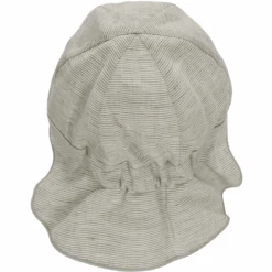 Sterntaler Peaked Cap Met Nekbeschermer Gestreept Donkergroen -Sterntaler sterntaler peaked cap met nekbeschermer gestreept donkergroen a408454 2