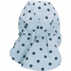 Sterntaler Peaked Cap Met Nekbeschermer Stippen Hemelsblauw -Sterntaler sterntaler peaked cap met nekbeschermer stippen hemelsblauw a408255 2