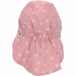 Sterntaler Peaked Cap Met Nekbeschermer Stippen Lichtroze -Sterntaler sterntaler peaked cap met nekbeschermer stippen lichtroze a408254 3