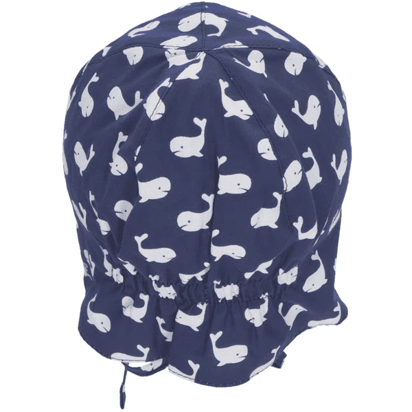 Sterntaler Peaked Cap Met Nekbeschermer Walvissen Blauw 6 Sterntaler Peaked Cap Met Nekbeschermer Walvissen Blauw - Afbeelding 4
