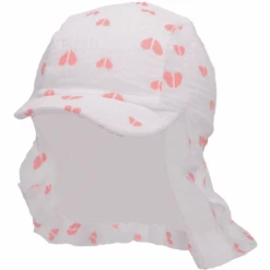 Sterntaler Peaked Cap Neck Guard Harten Ecru -Sterntaler sterntaler peaked cap neck guard harten ecru a402314 4