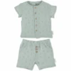 Sterntaler Set Shirt+short Palmboom Medium Groen