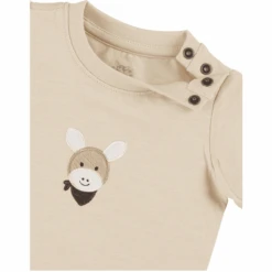 Sterntaler Shirt Met Korte Mouwen Ezel Emmi Beige -Sterntaler sterntaler shirt met korte mouwen ezel emmi beige a399214 4