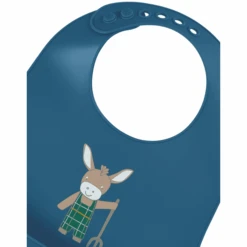 Sterntaler Siliconen Slabbetje Emmilius Medium Blauw -Sterntaler sterntaler siliconen slabbetje emmilius medium blauw a326976 3