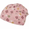 Sterntaler Slouch Beanie Bloemen Licht Roze