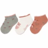 Sterntaler Sneaker Sokken 3-pack Kat Lichtgrijs -Sterntaler sterntaler sneaker sokken 3 pack kat lichtgrijs a409523