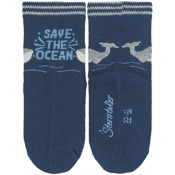 Sterntaler Sokken 3-pack Zee Midden Blauw 4 Sterntaler Sokken 3-pack Zee Midden Blauw - Afbeelding 2