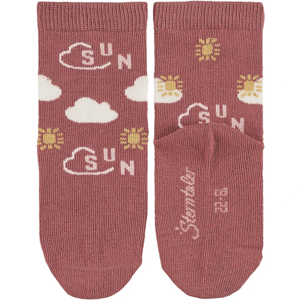 Sterntaler Sokken 3-pack Zon Roze 4 Sterntaler Sokken 3-pack Zon Roze - Afbeelding 2