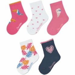 Sterntaler Sokken 5-pack Meisjes Roze -Sterntaler sterntaler sokken 5 pack meisjes roze a409406 4