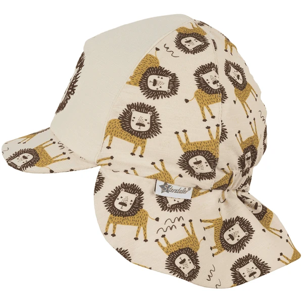 Sterntaler Spitsmuts Met Nekbeschermer Leeuw Beige 4 Sterntaler Spitsmuts Met Nekbeschermer Leeuw Beige - Afbeelding 2
