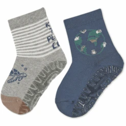 Sterntaler Tegelloper AIR Twin Pack Planet /earth Light Grey Melange -Sterntaler sterntaler tegelloper air twin pack planet earth light grey melange a409162 3